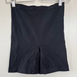 H&M Black Butt Shaping Push-Up Biker Shorts